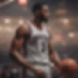 Visual representation of NBA MVP odds trends