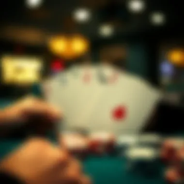 Analysis of card combinations and betting patterns