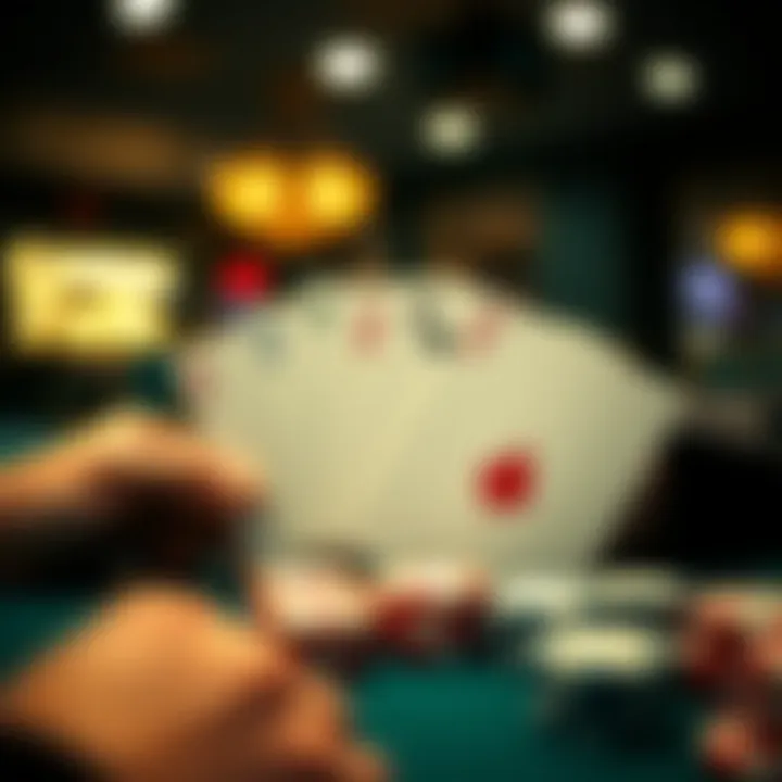 Analysis of card combinations and betting patterns