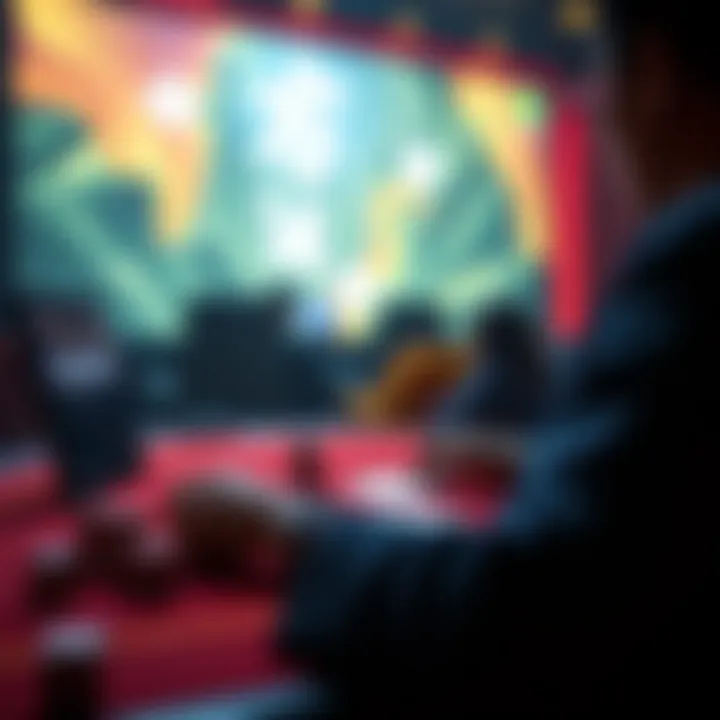 A conceptual image representing the future of online Chinese poker gaming