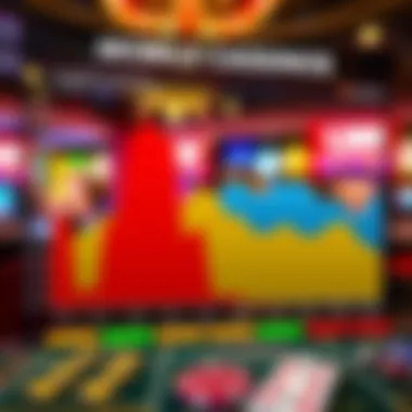 Chart showing competitive landscape of mobile casinos