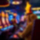 Illustration depicting mobile gaming experience