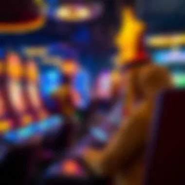 Illustration depicting mobile gaming experience