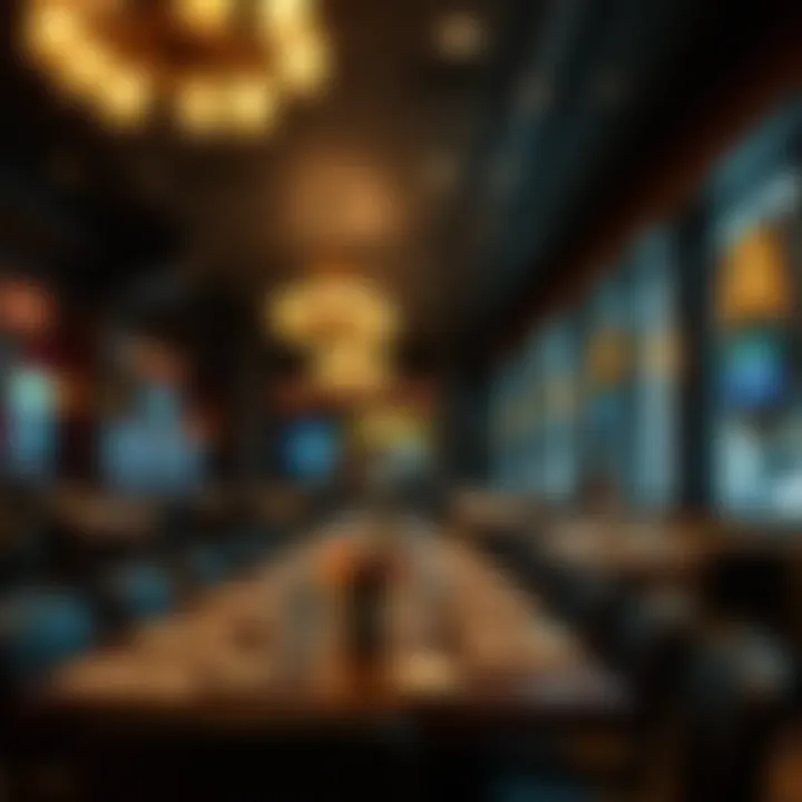 Dining area featuring a variety of culinary options