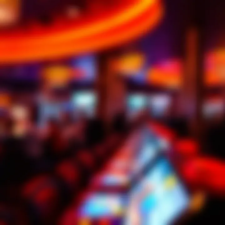 Visitors enjoying entertainment events at the casino