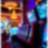 Futuristic gaming technology at Luxor Casino