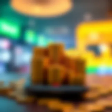 Graphical representation of earnings from mobile applications