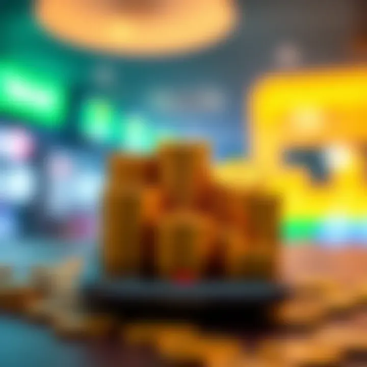 Graphical representation of earnings from mobile applications