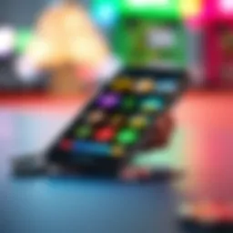 Illustration of a smartphone displaying various money-earning apps