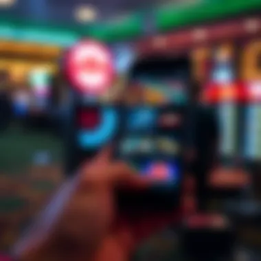 Features of the BetAmerica Com App BetAmerica Com app features displayed on a smartphone