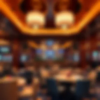 Luxurious Lounge Area Luxurious lounge area within a California casino