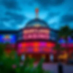 Exterior view of Maryland Live Casino showcasing its vibrant atmosphere