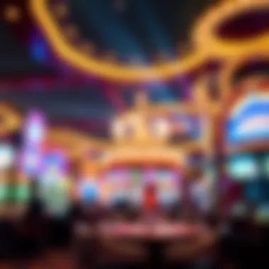 Luxury and Entertainment An elegant representation of luxury and entertainment at a casino