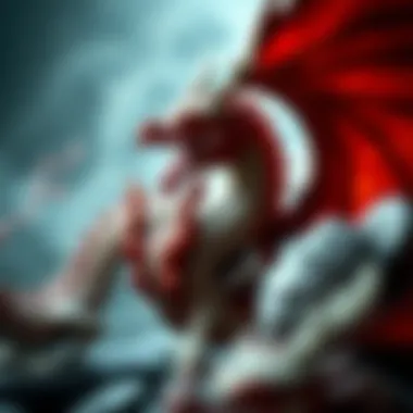 Illustration of different dragon types in folklore and gaming