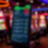 Fanduel app interface showcasing various betting options