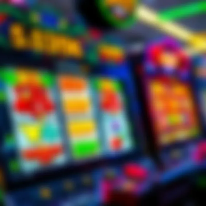 Vibrant Aztec slot machine display highlighting intricate designs