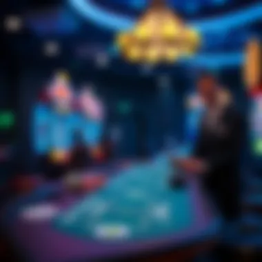 Conceptual image illustrating the balance of risks and rewards in gaming