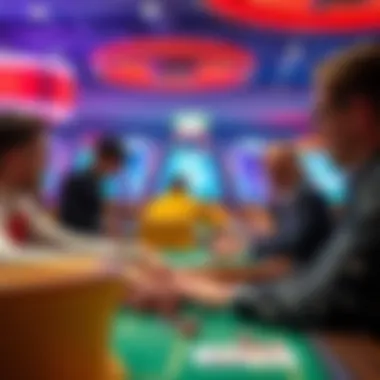 Illustration of strategic gameplay in skill-based competitions with rewards