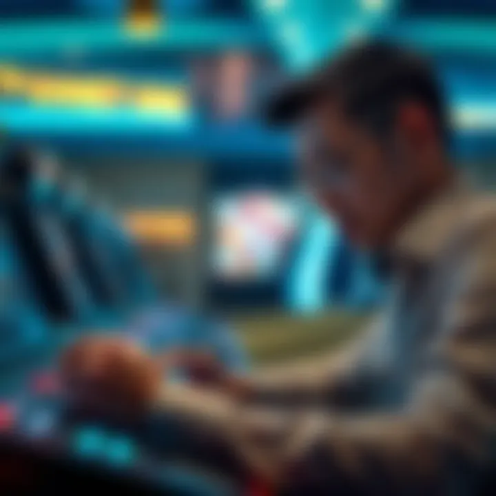 Player analyzing RTP statistics