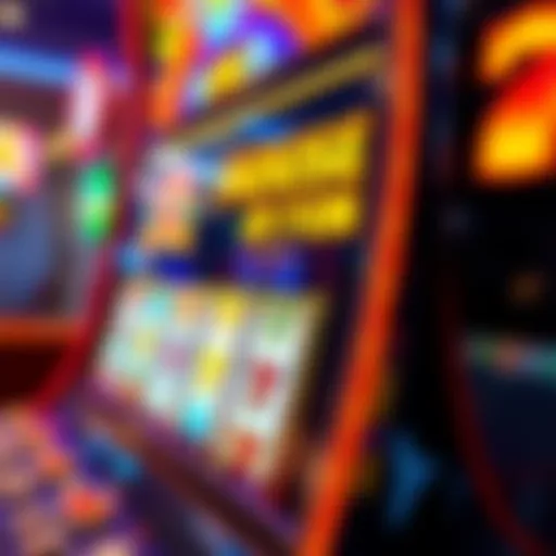 Vibrant slot machine showcasing House of Fun interface