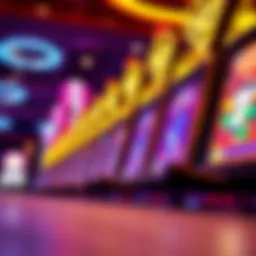 Vibrant representation of Lightning Link slots gameplay