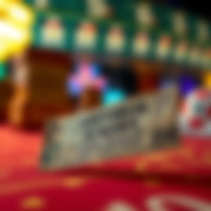 Historical Lottery Ticket Historical lottery ticket from Las Vegas