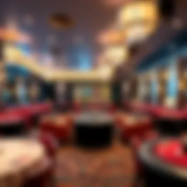 Luxurious lounge area designed for social interactions and relaxation