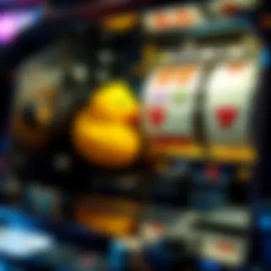 Mechanics Behind the Lucky Ducky Inside view showcasing the mechanics of the slot machine