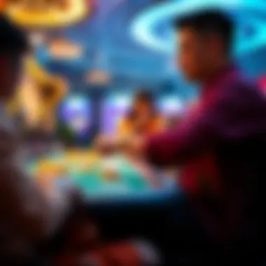 Strategic gameplay session showcasing players engaging with sweeps coins