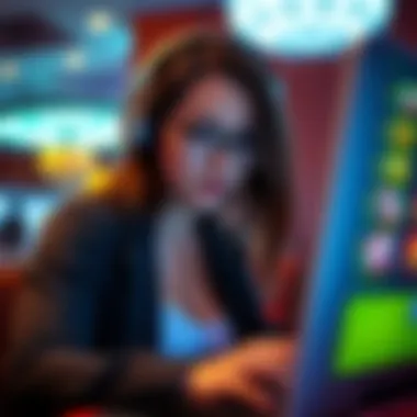 Exploring Online Gaming Options Player exploring online gaming options