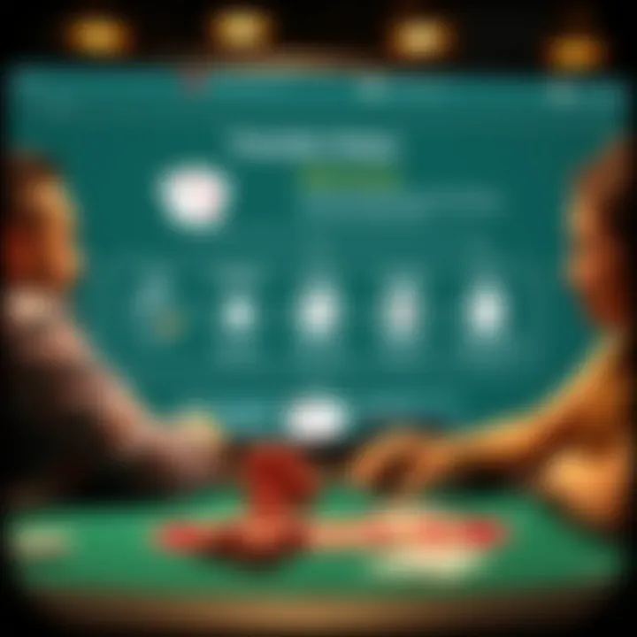 Transaction Process for Online Poker Diagram of the transaction process for online poker using debit cards