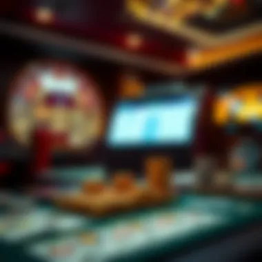 An array of payment methods available for online gambling transactions