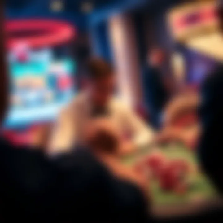 Illustration of strategic gameplay in action, highlighting smart decision-making