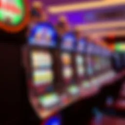 High payout slot machine display