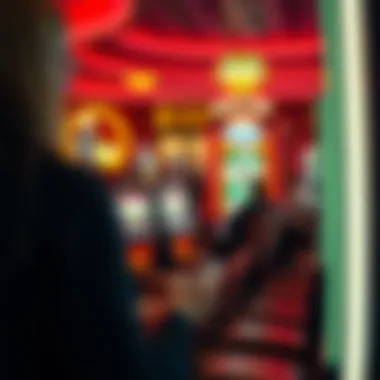 Artistic depiction of the socio-economic impact of gambling