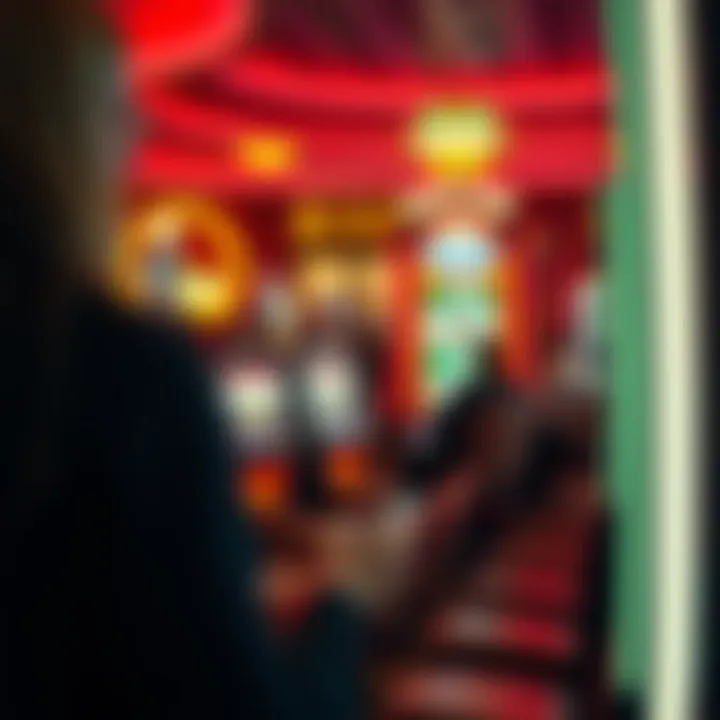 Artistic depiction of the socio-economic impact of gambling