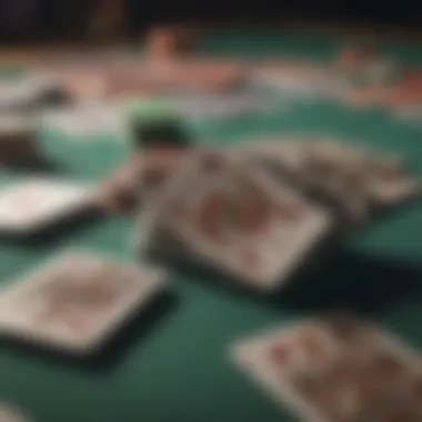 An array of poker games highlighting different card types