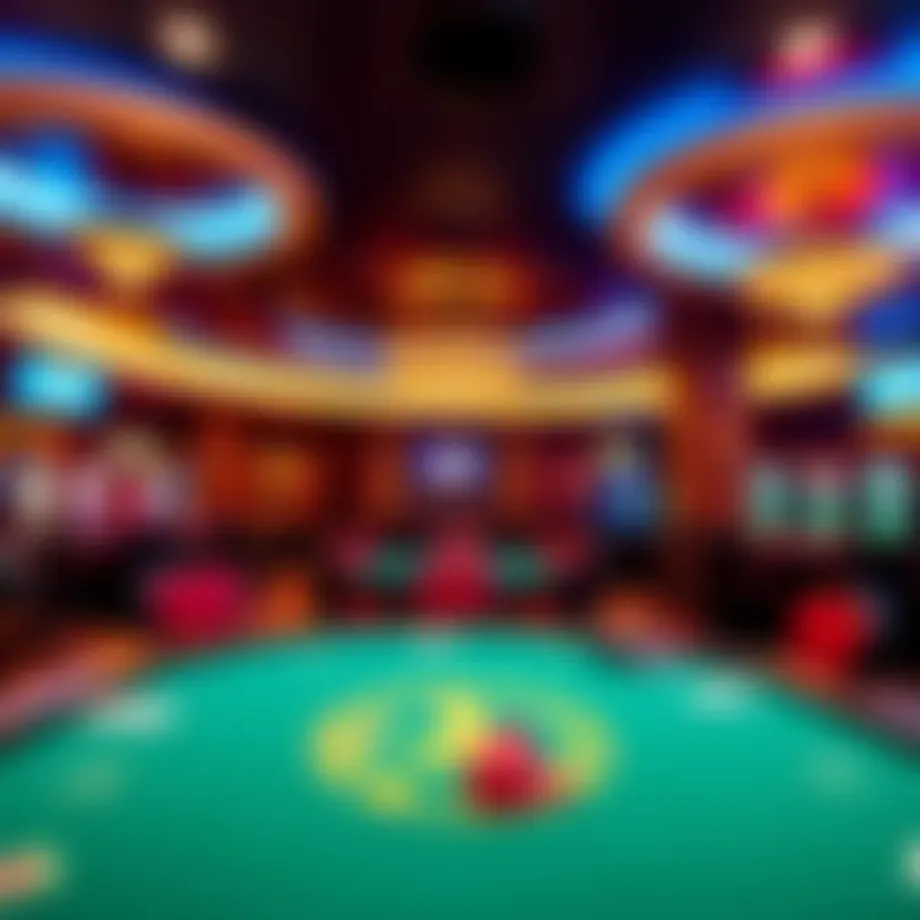 Jamul Casino poker room interior showcasing vibrant atmosphere