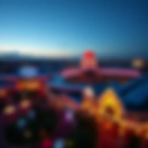 Aerial view of a prominent casino in Australia showcasing its architectural grandeur.
