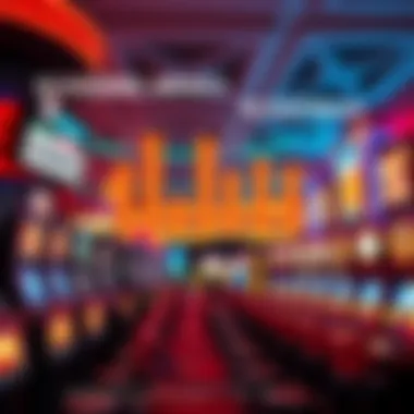 An infographic illustrating the economic impact of casinos on the Australian economy, featuring statistics and trends.