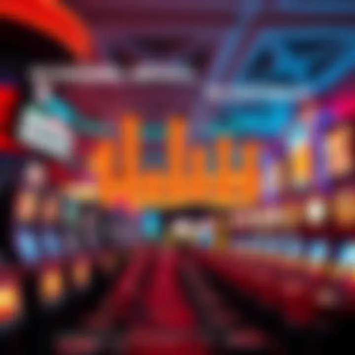 An infographic illustrating the economic impact of casinos on the Australian economy, featuring statistics and trends.