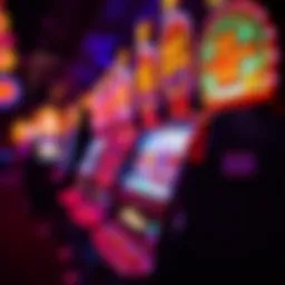 Vibrant Las Vegas slot machine