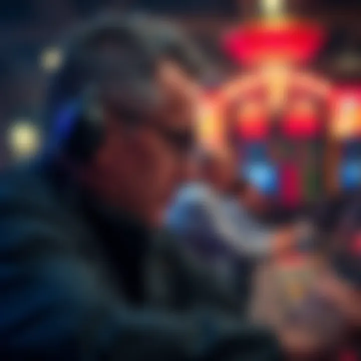 A professional analyzing statistical data for betting