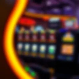 A captivating slot machine display featuring Wolf Casino themes