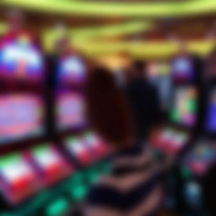 A futuristic concept of poker machines with emerging technology integration
