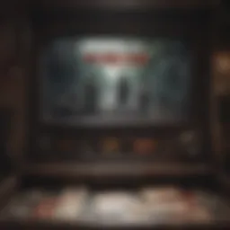 A captivating scene from The Walking Dead slots showcasing eerie visuals