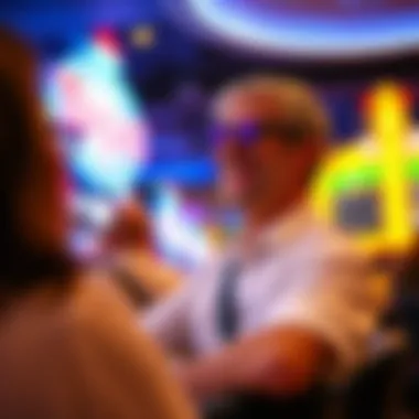 Guest enjoying a memorable experience at Treasures Las Vegas