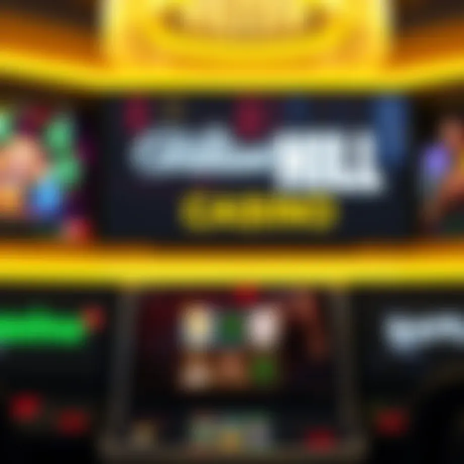 Overview of William Hill Casino interface