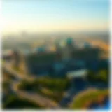 Aerial view of Winstar World Resort showcasing its grandeur