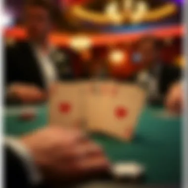 Visual representation of five-card rules in blackjack